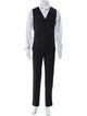 Dolce & Gabbana Virgin Wool Three-Piece Suit Vest