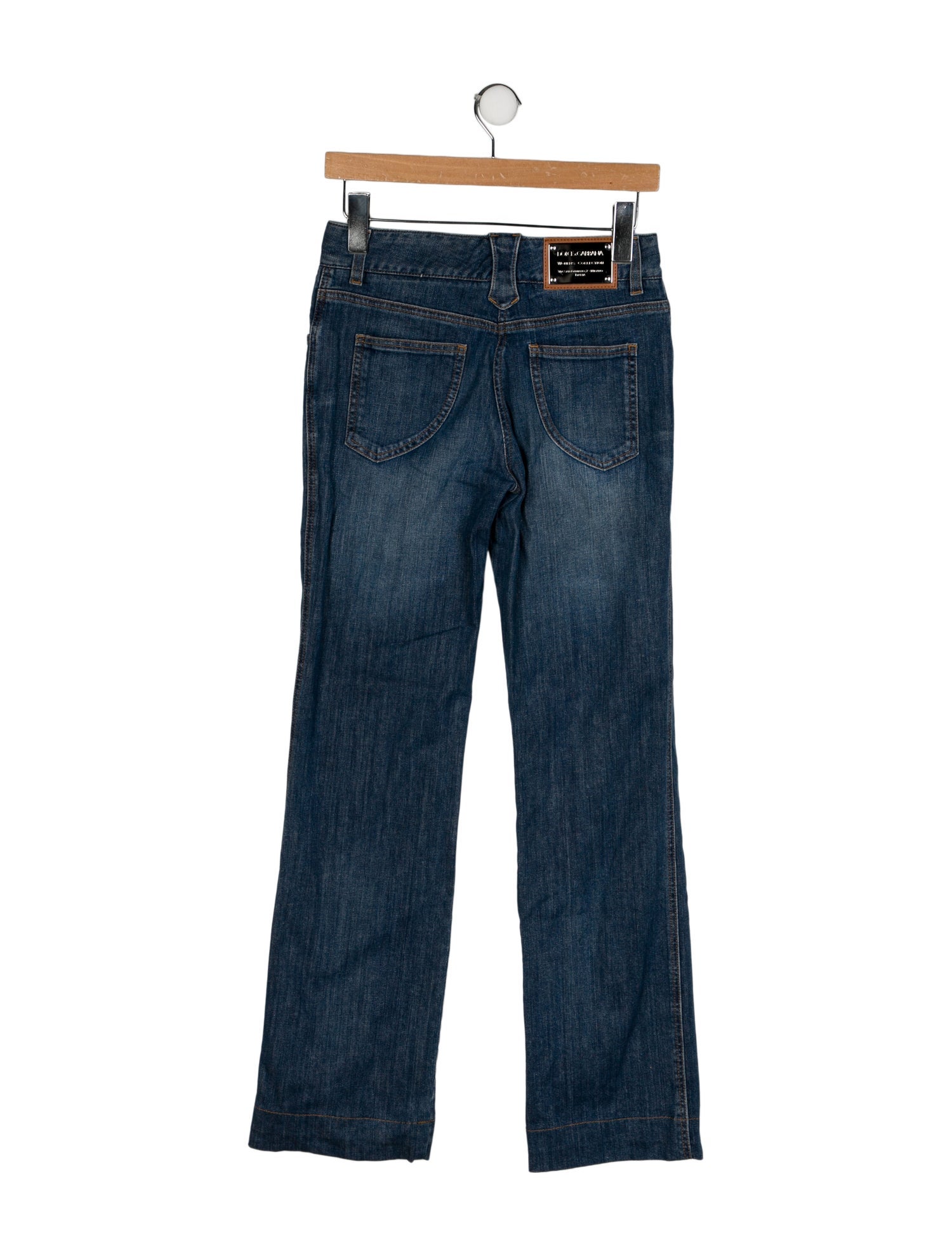 Dolce & Gabbana Mid-Rise Wide Leg Jeans