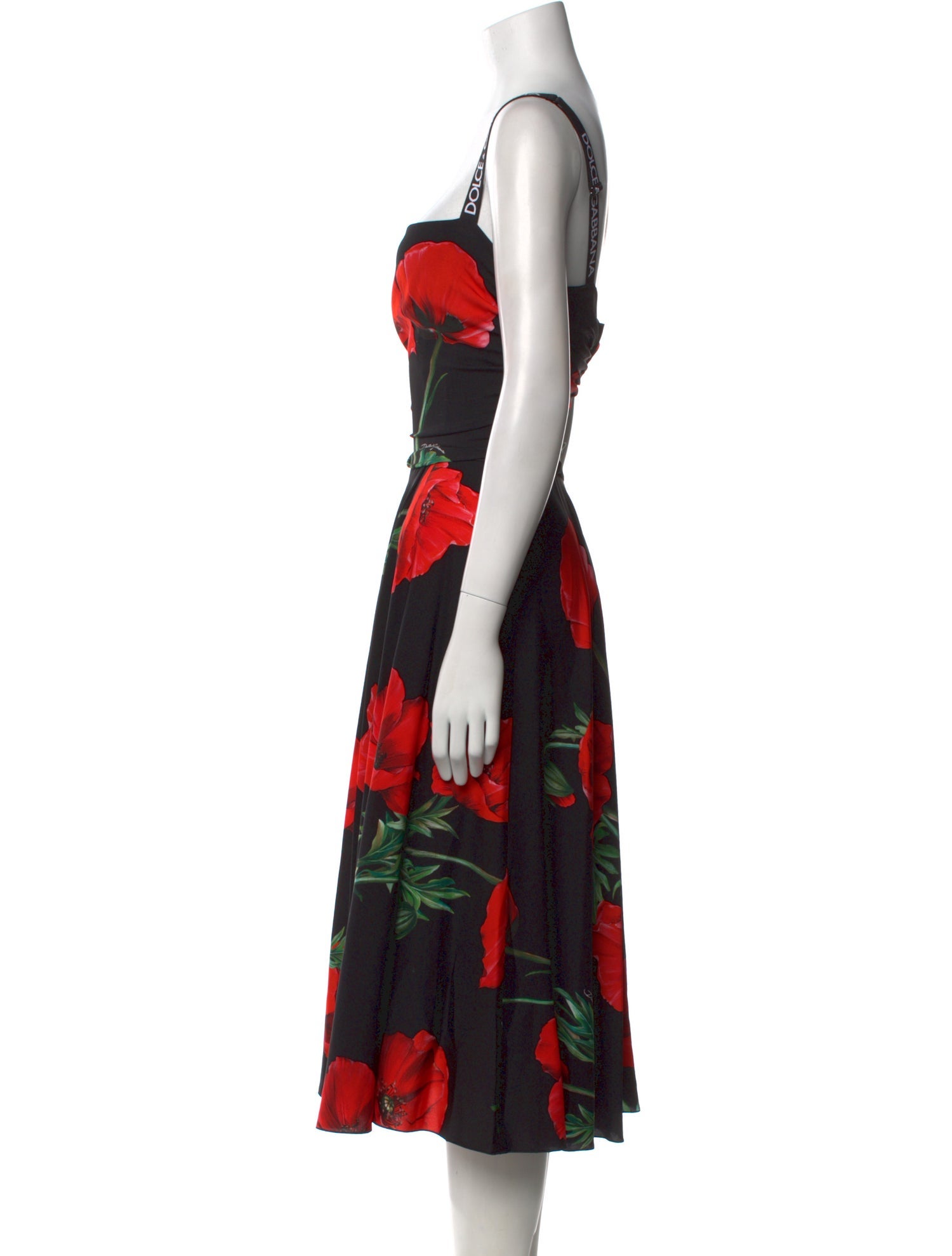 Dolce & Gabbana Silk Long Dress