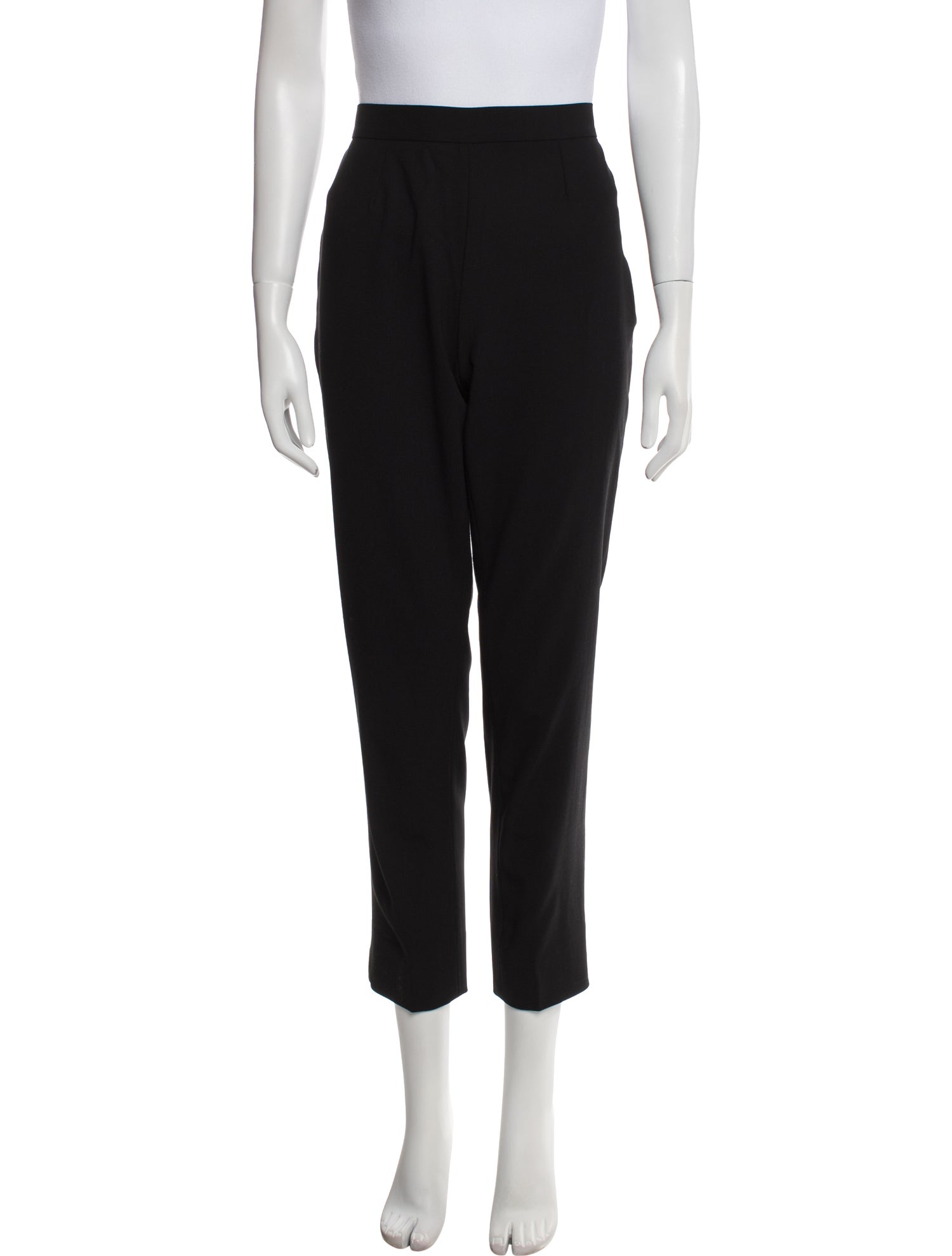Dolce & Gabbana Virgin Wool Straight Leg Pants