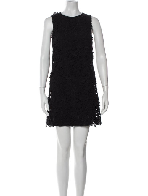 Dolce & Gabbana Crew Neck Mini Dress