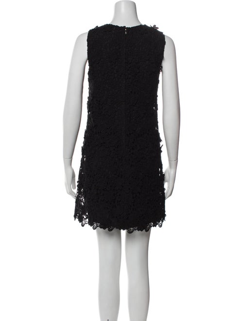 Dolce & Gabbana Crew Neck Mini Dress