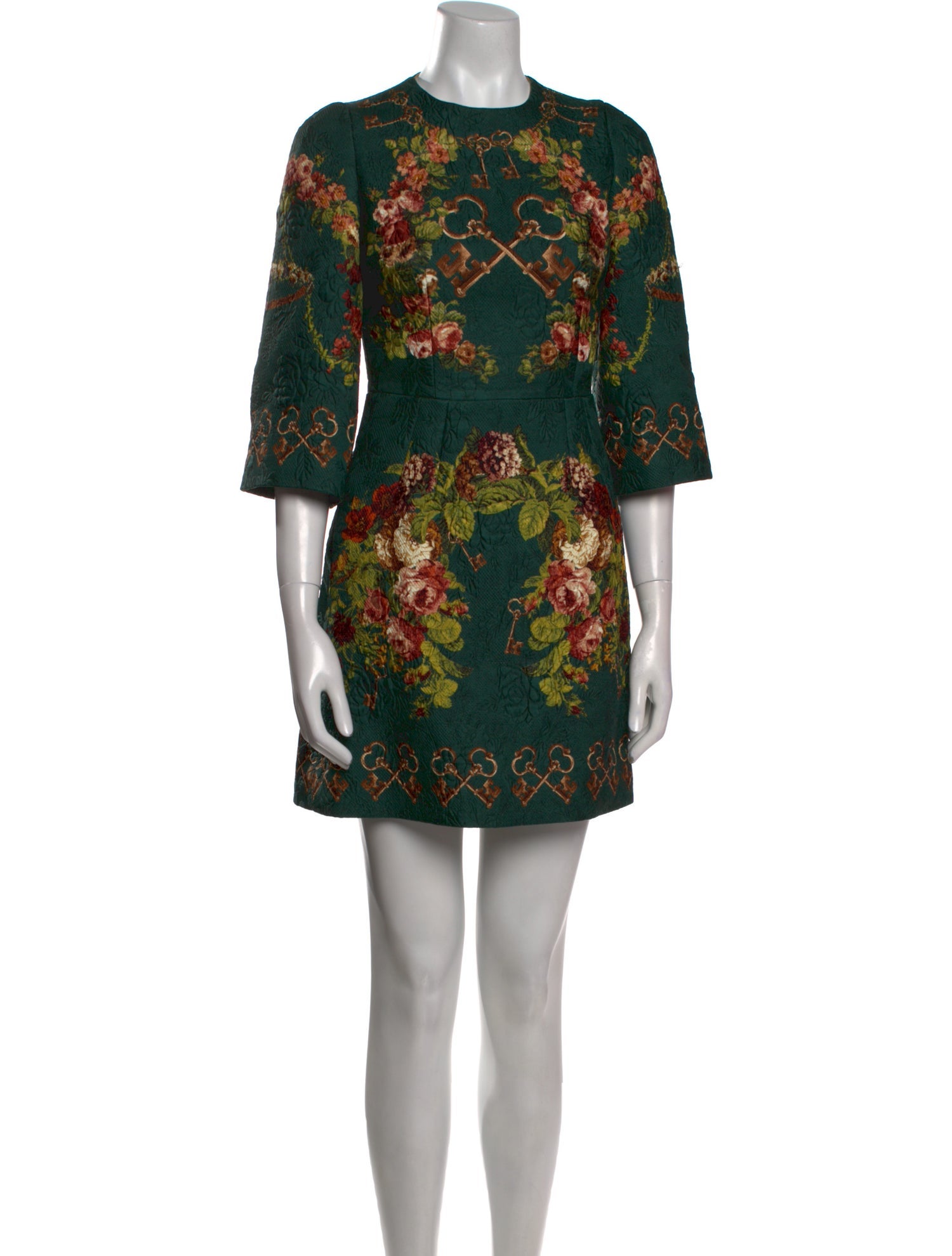 Dolce & Gabbana Printed Mini Dress