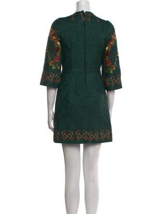 Dolce & Gabbana Printed Mini Dress