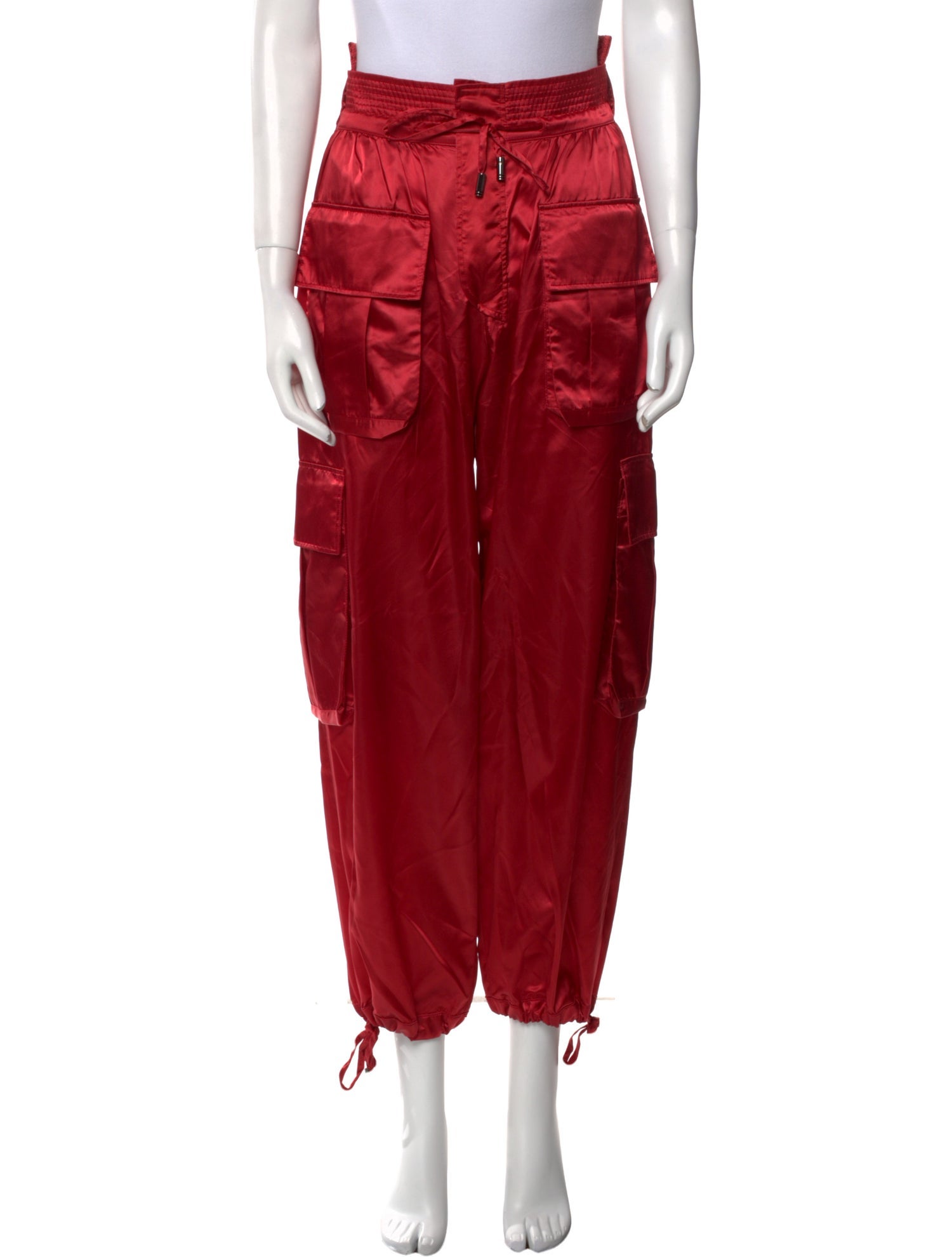 Dolce & Gabbana Nylon Straight Leg Pants