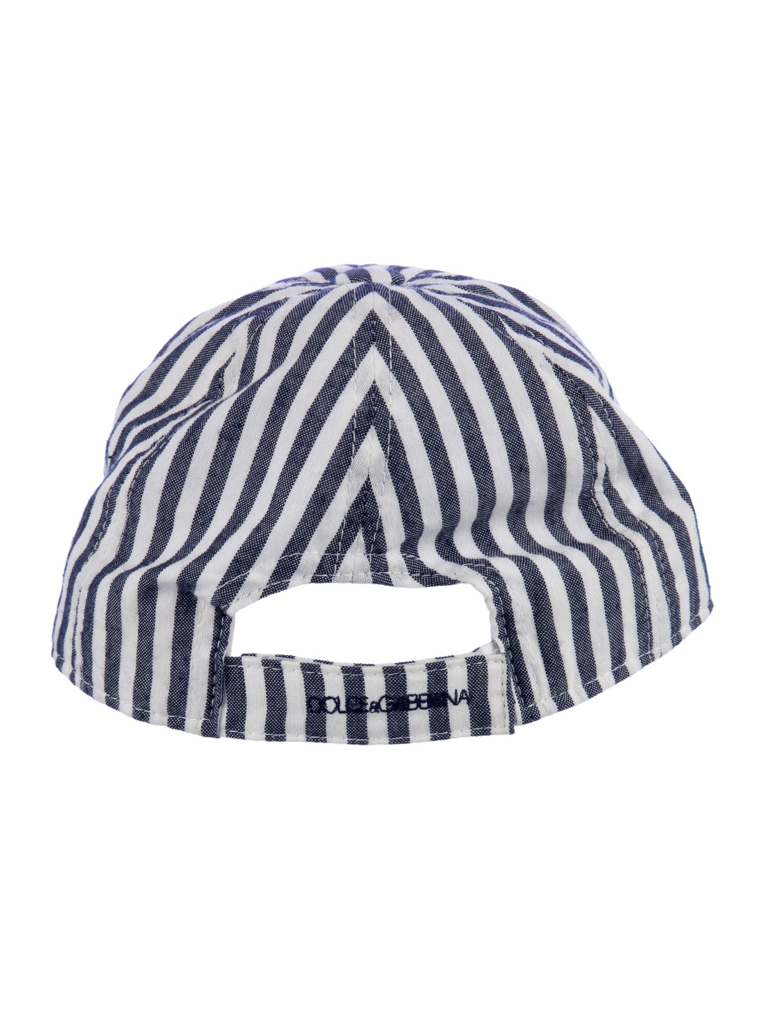Dolce & Gabbana Stripped Baseball Hat