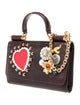 Dolce & Gabbana Lizard Top Handle Bag
