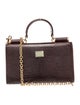 Dolce & Gabbana Lizard Top Handle Bag