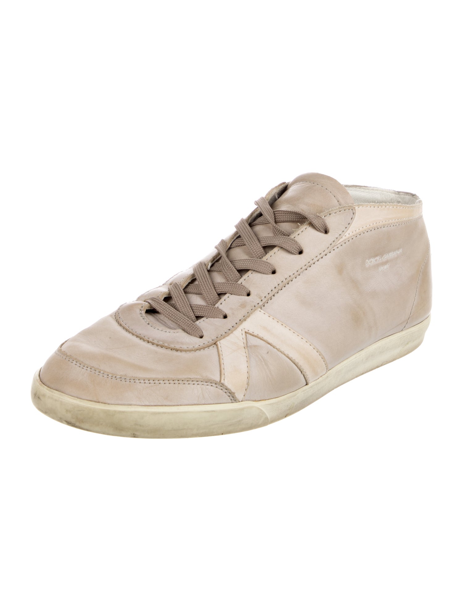 Dolce & Gabbana Leather Sneakers