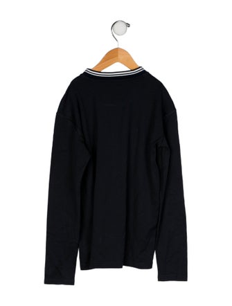 Dolce & Gabbana Signature Logo Long Sleeve Tee