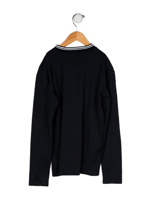 Dolce & Gabbana Signature Logo Long Sleeve Tee