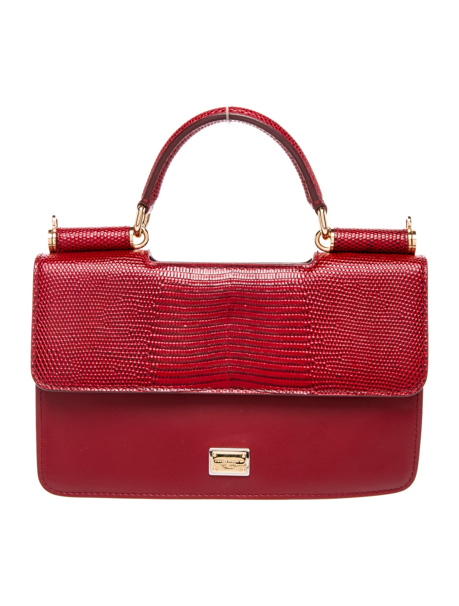 Dolce & Gabbana Leather Top Handle Bag