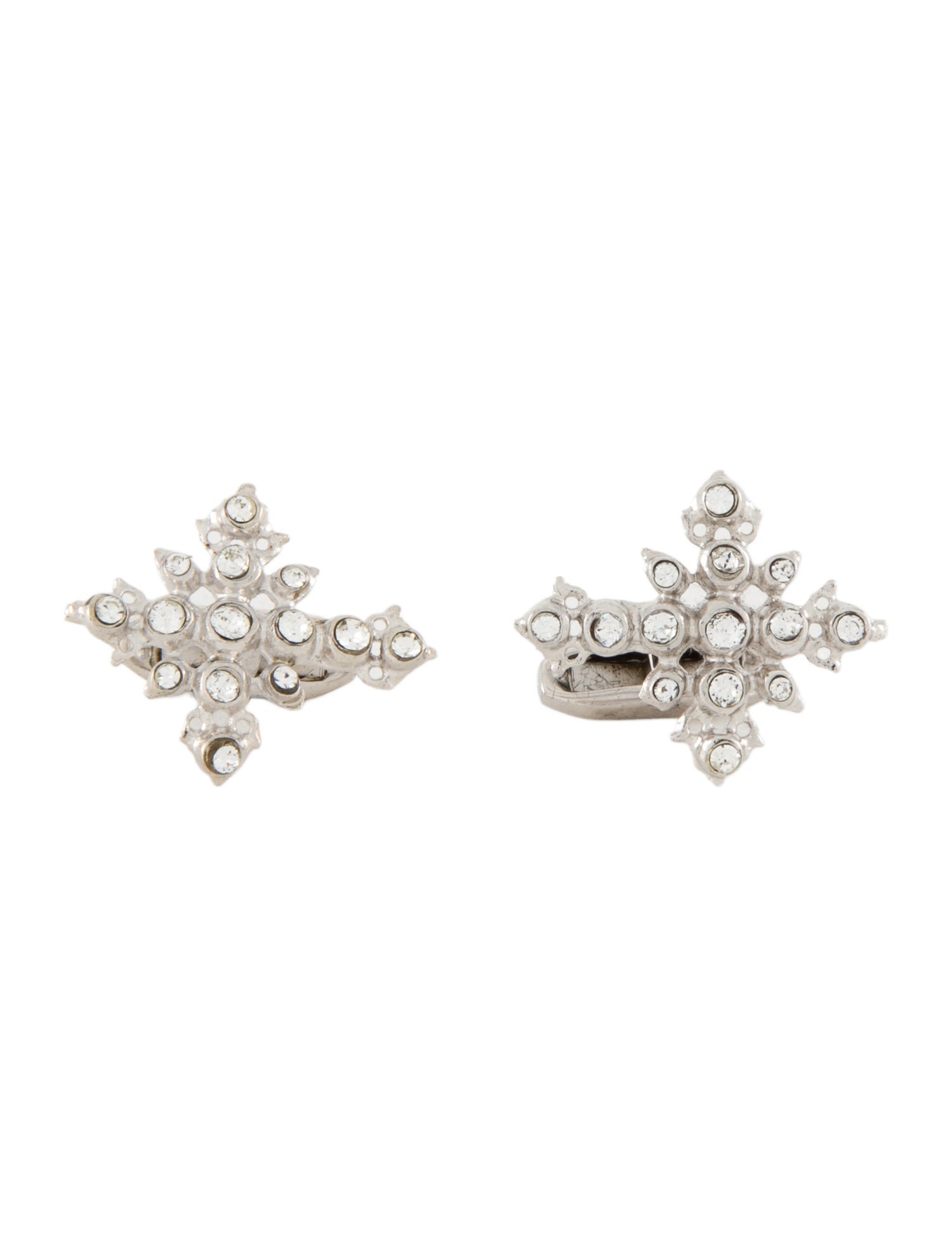Dolce & Gabbana Crystal Embellished Cufflinks