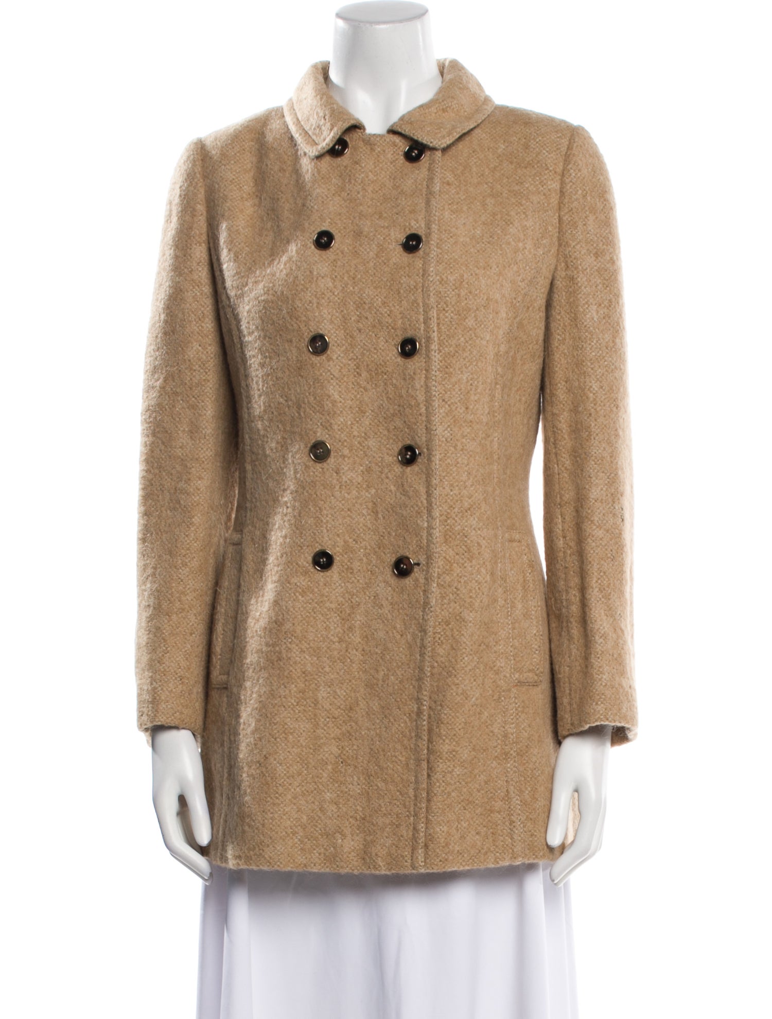 Dolce & Gabbana Alpaca Peacoat