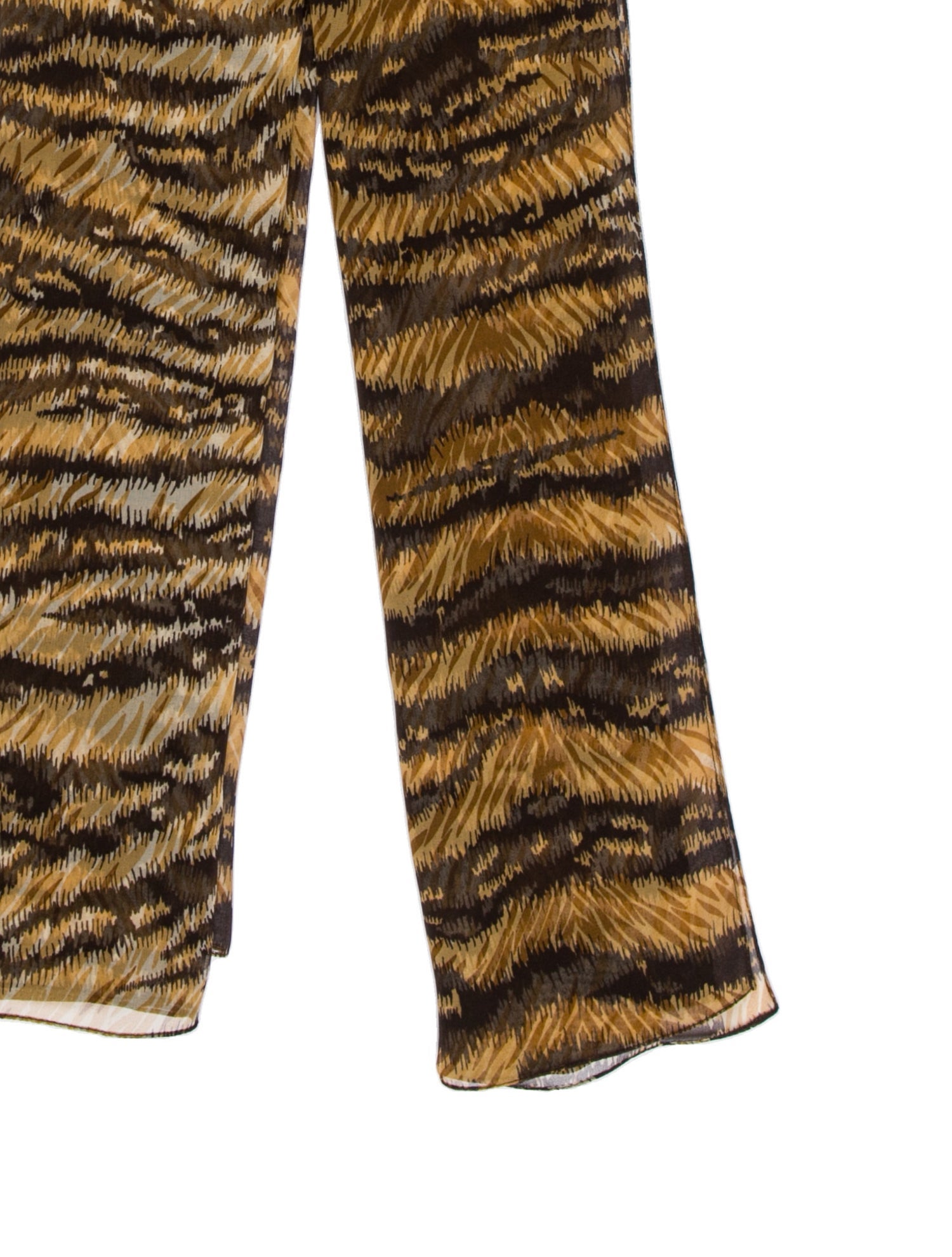 Dolce & Gabbana Silk Animal Print Scarf