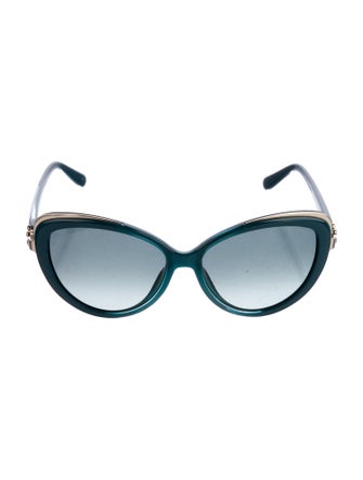Emilio Pucci Oversize Gradient Sunglasses
