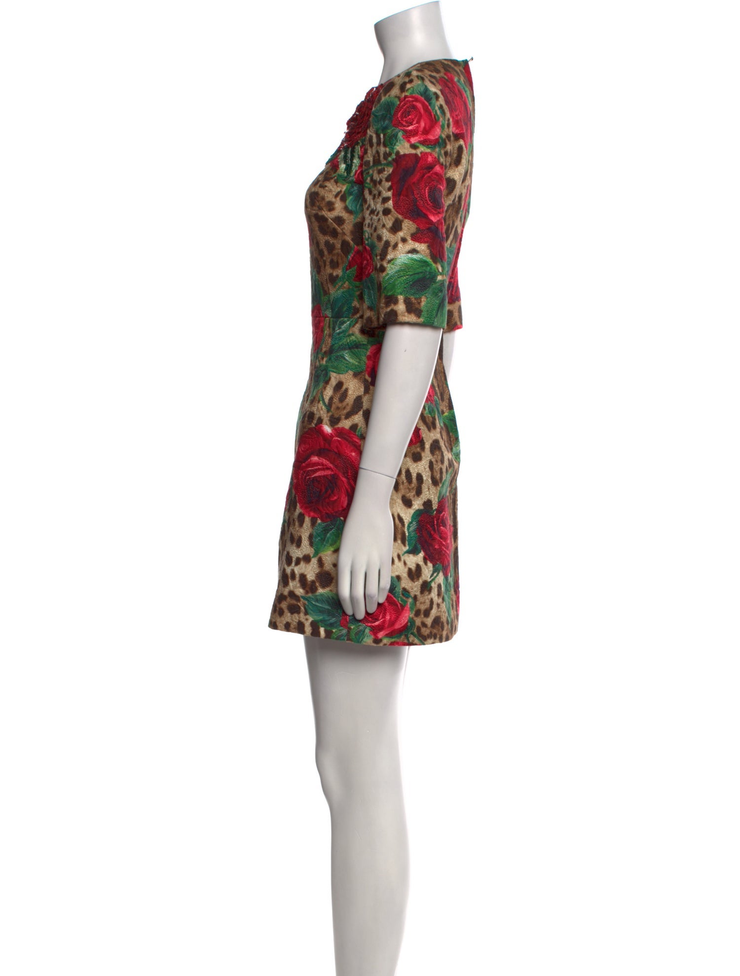 Dolce & Gabbana Printed Mini Dress