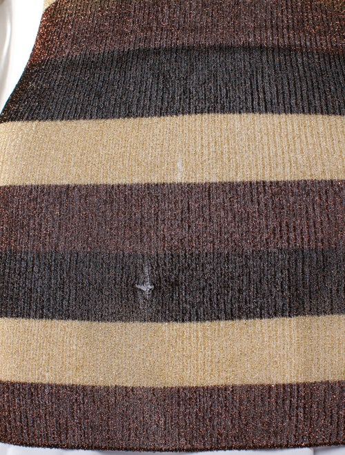 Dolce & Gabbana Striped Turtleneck Top