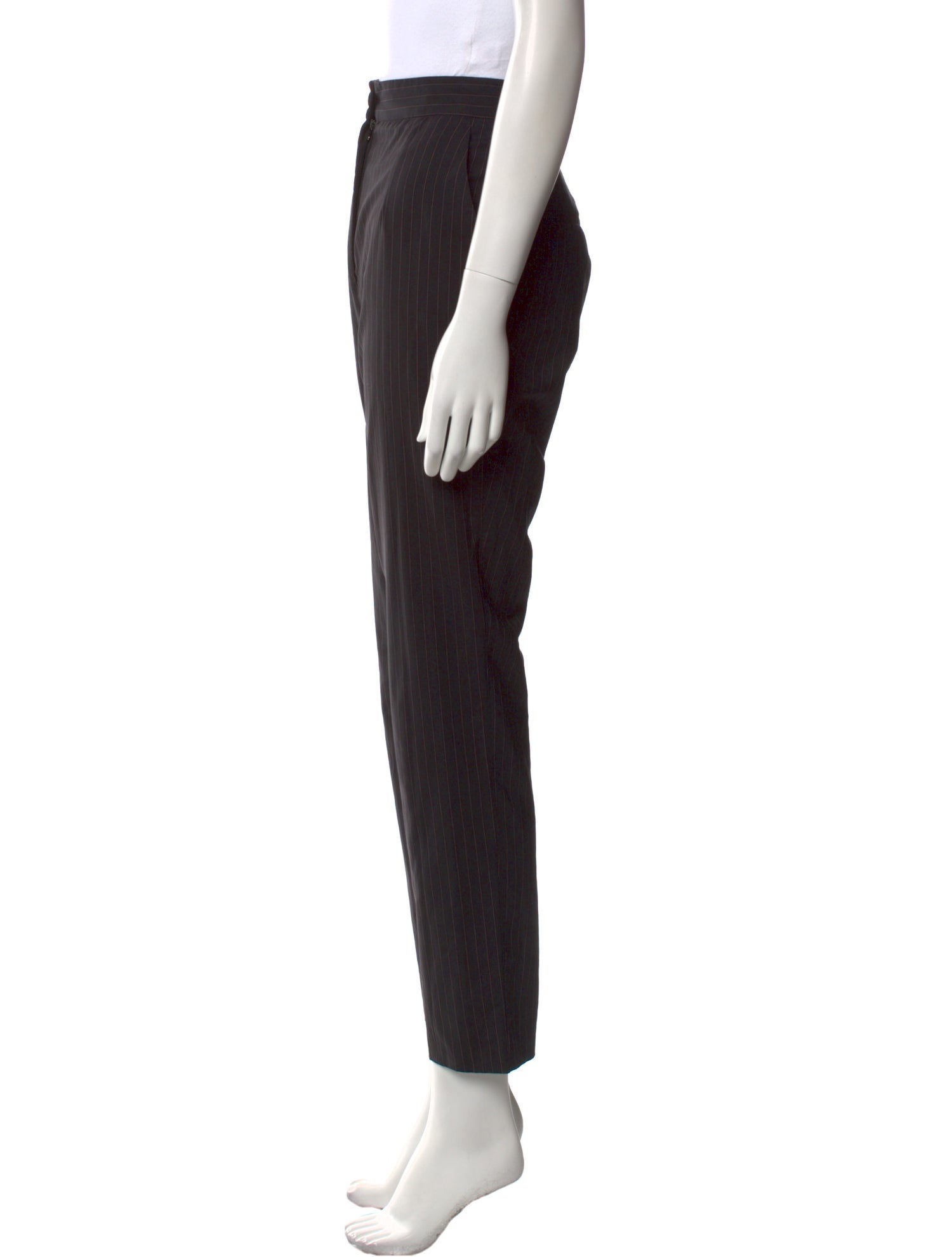 Dolce & Gabbana Virgin Wool Straight Leg Pants