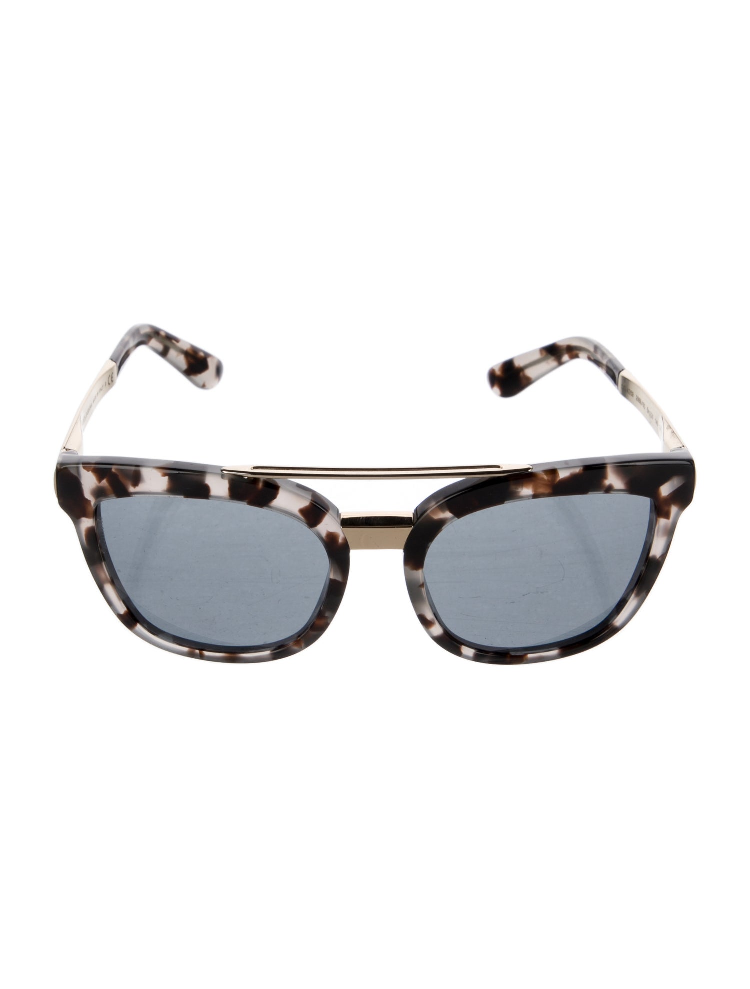 Dolce & Gabbana Wayfarer Mirrored Sunglasses