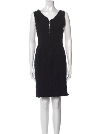 Dolce & Gabbana V-Neck Mini Dress