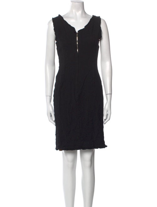 Dolce & Gabbana V-Neck Mini Dress