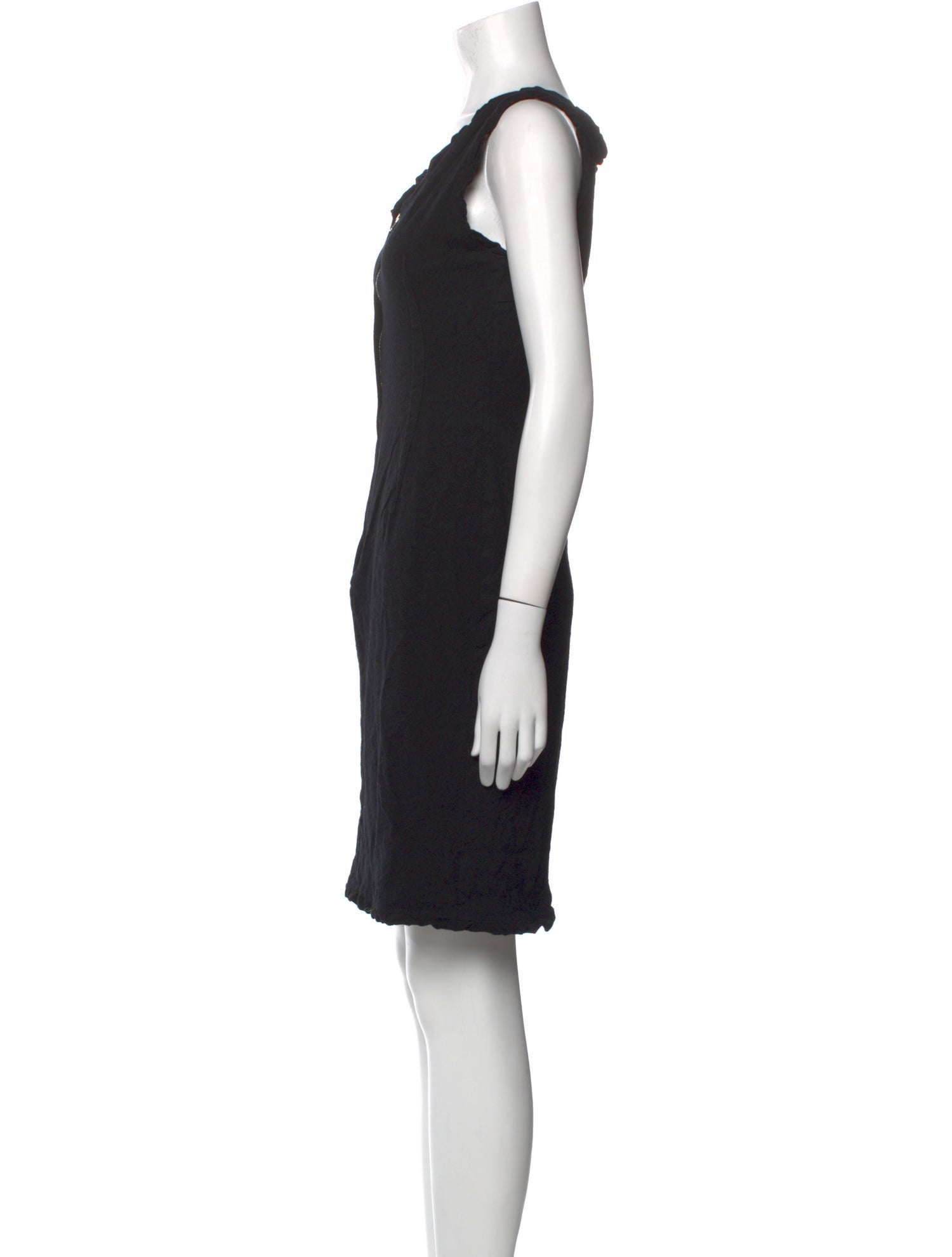 Dolce & Gabbana V-Neck Mini Dress