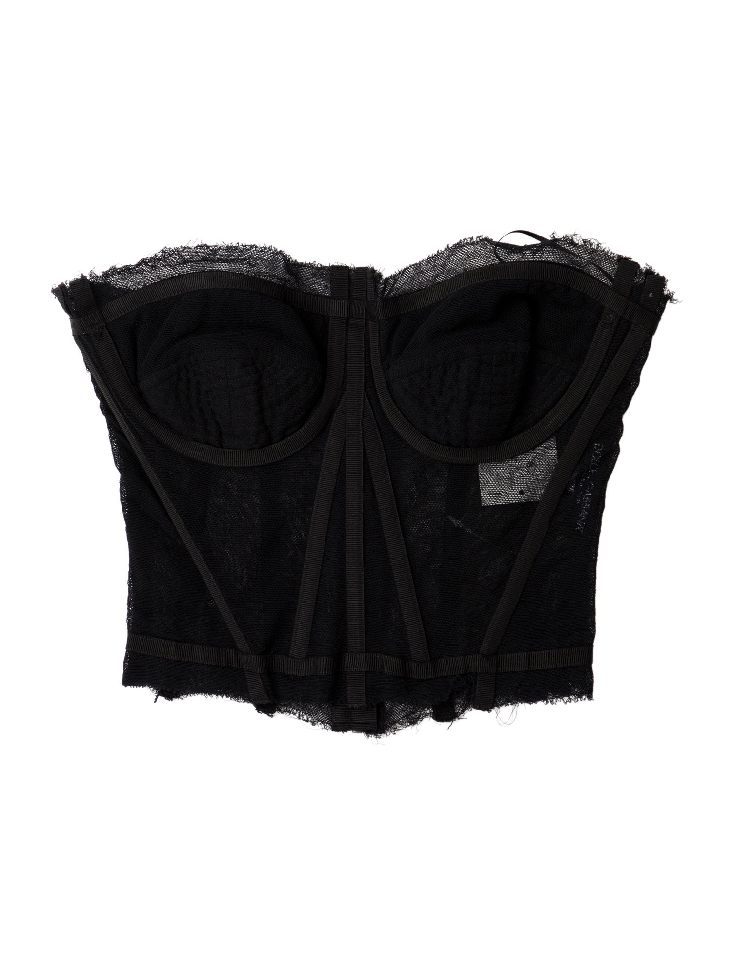 Dolce & Gabbana Strapless Crop Top