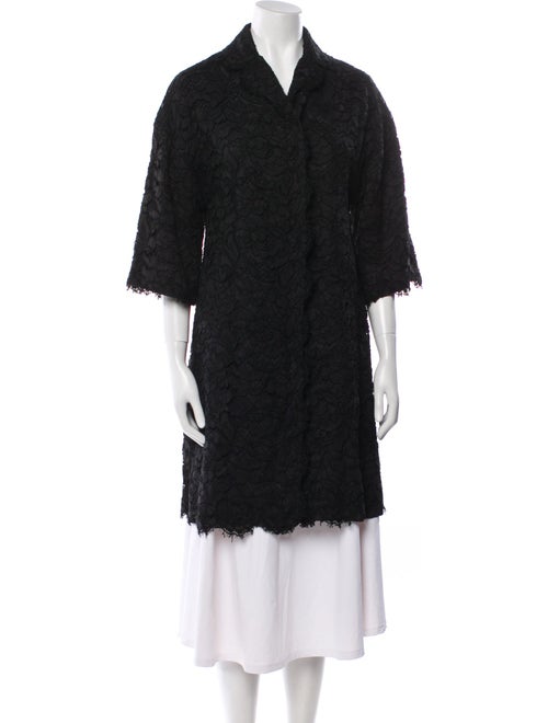 Dolce & Gabbana Lace Lace Pattern Coat