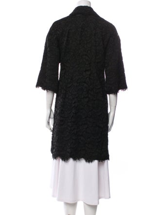 Dolce & Gabbana Lace Lace Pattern Coat