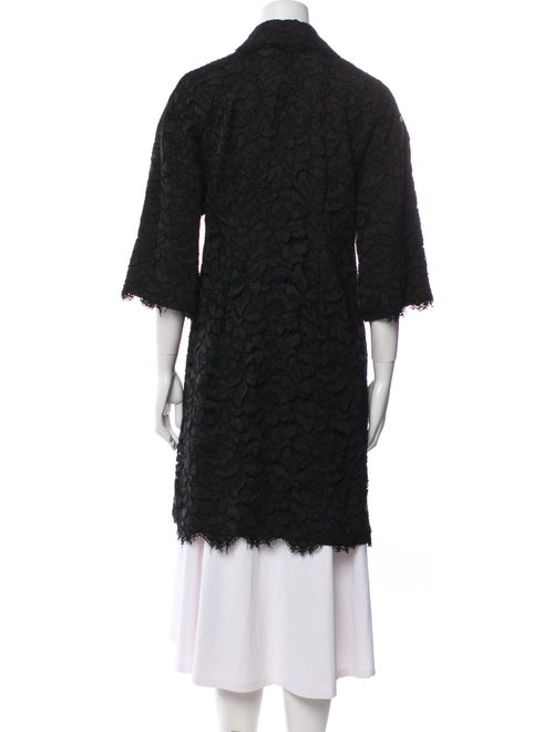 Dolce & Gabbana Lace Lace Pattern Coat