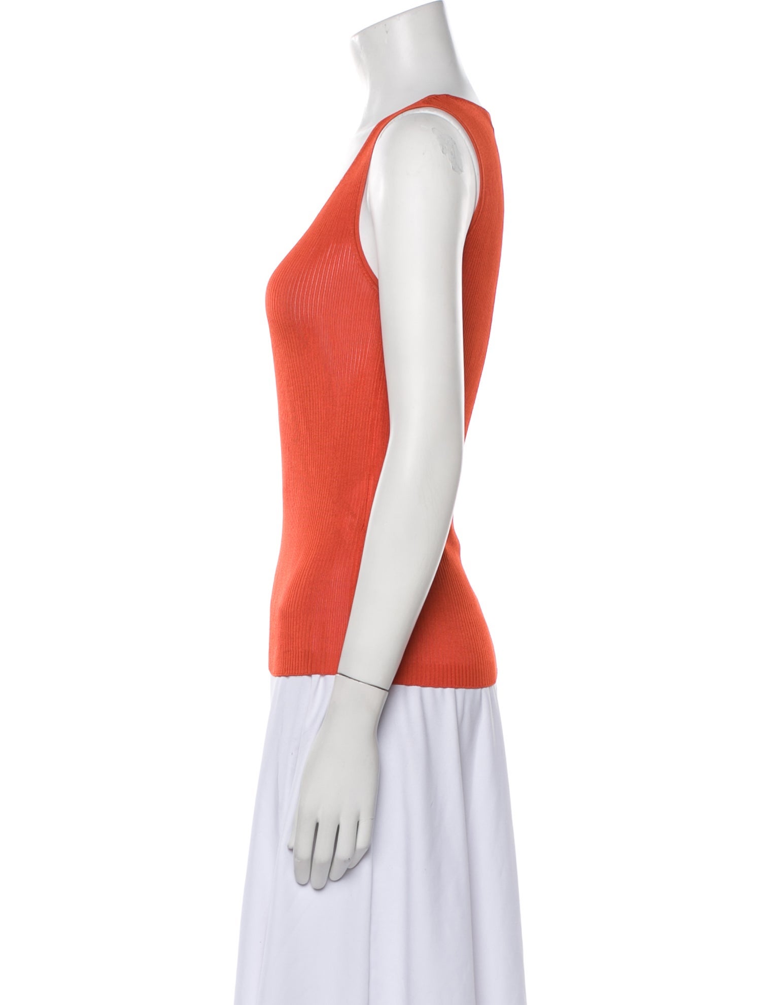 Dolce & Gabbana Silk Scoop Neck Top