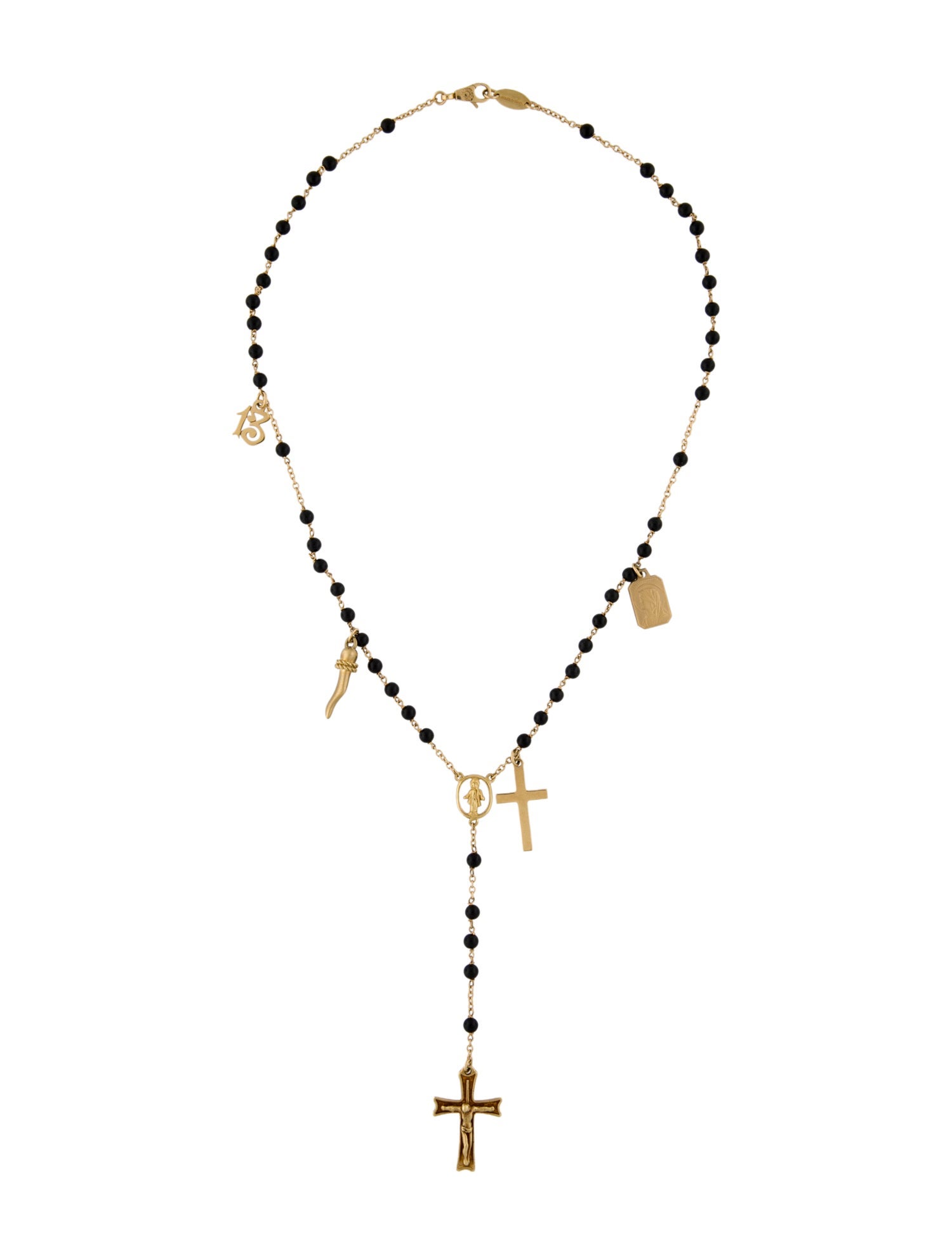 Dolce & Gabbana 18K Spinel Rosary Necklace