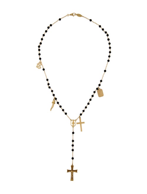 Dolce & Gabbana 18K Spinel Rosary Necklace