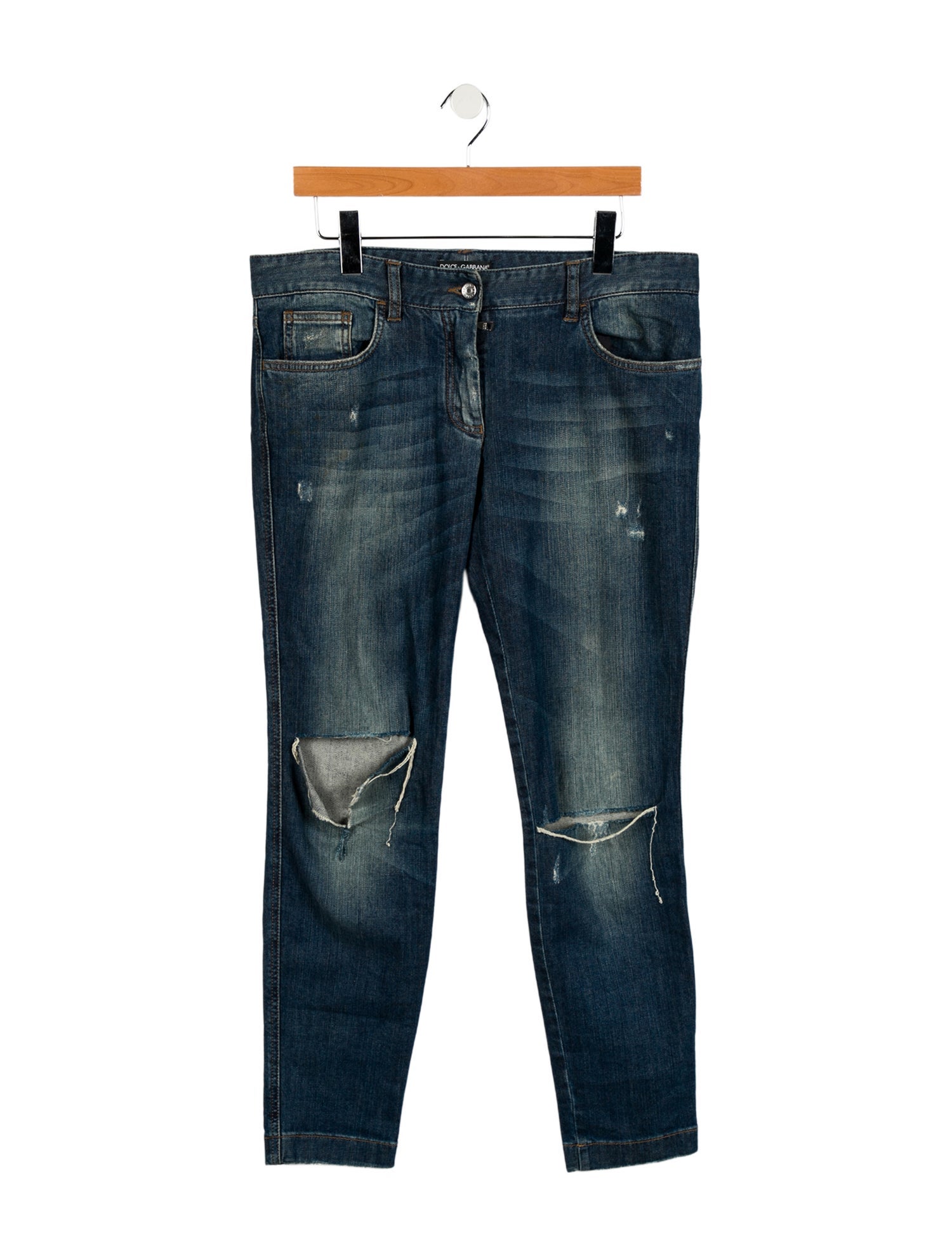 Dolce & Gabbana Mid-Rise Skinny Leg Jeans
