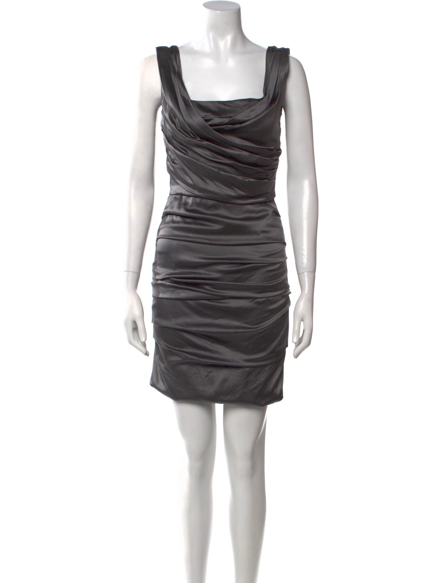 Dolce & Gabbana Silk Knee-Length Dress