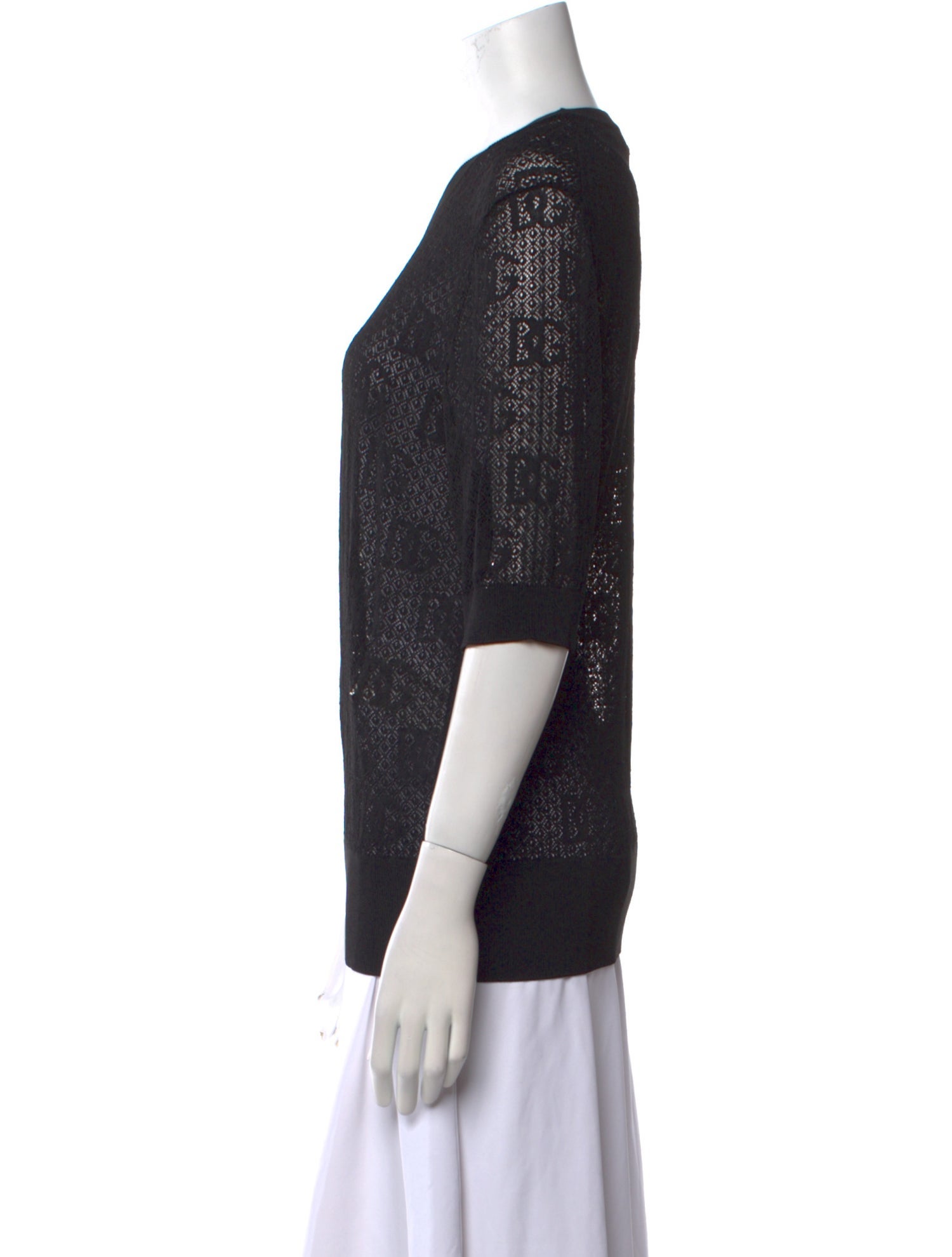 Dolce & Gabbana Virgin Wool Crew Neck Sweatshirt