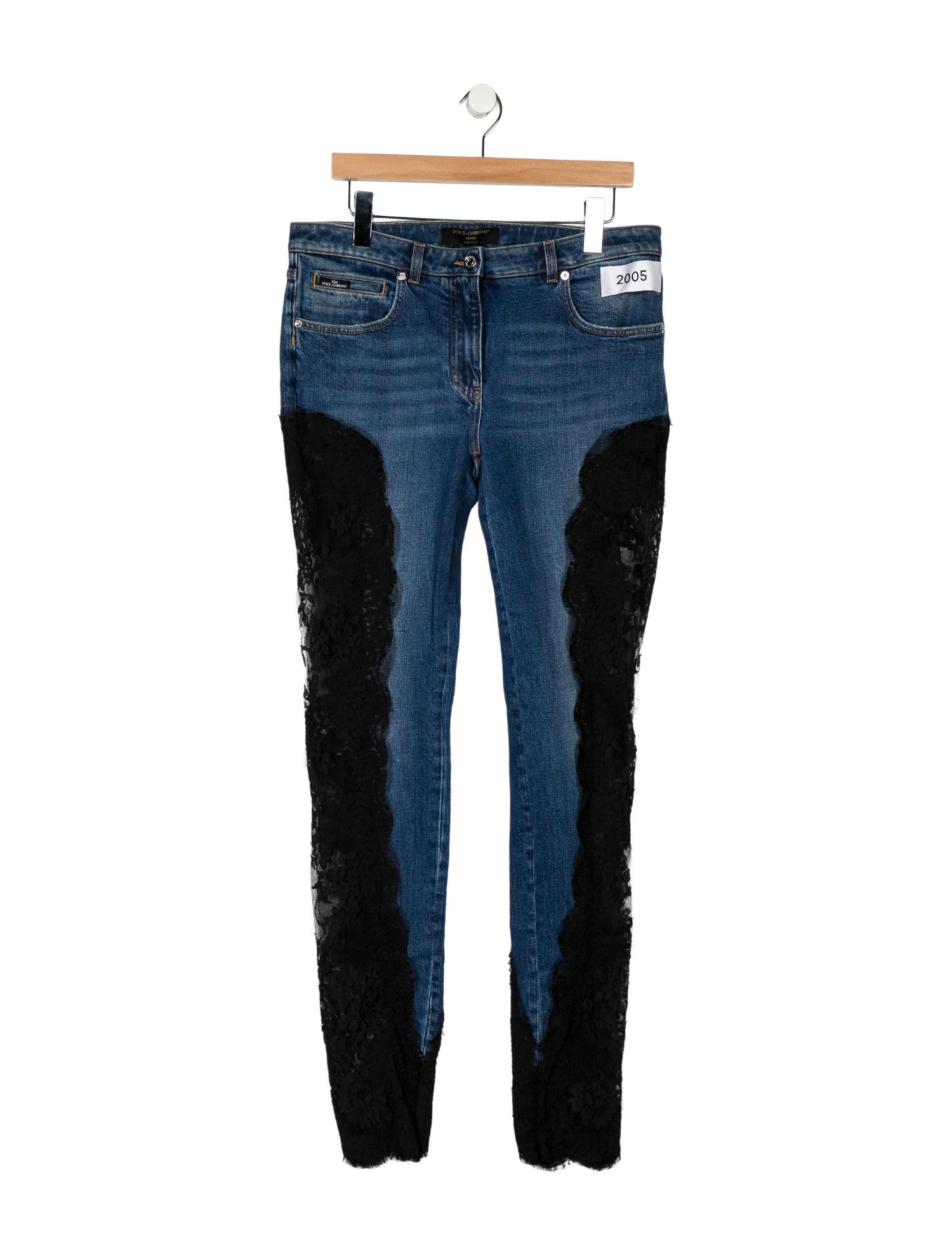 Kim Dolce & Gabbana Mid-Rise Skinny Leg Jeans