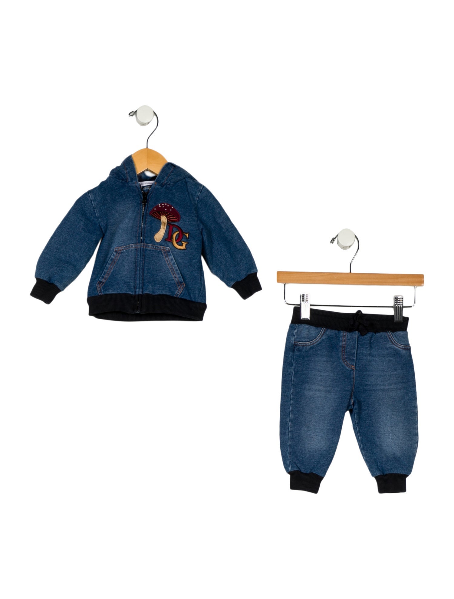 Dolce & Gabbana Infant Boys Denim Jacket Set