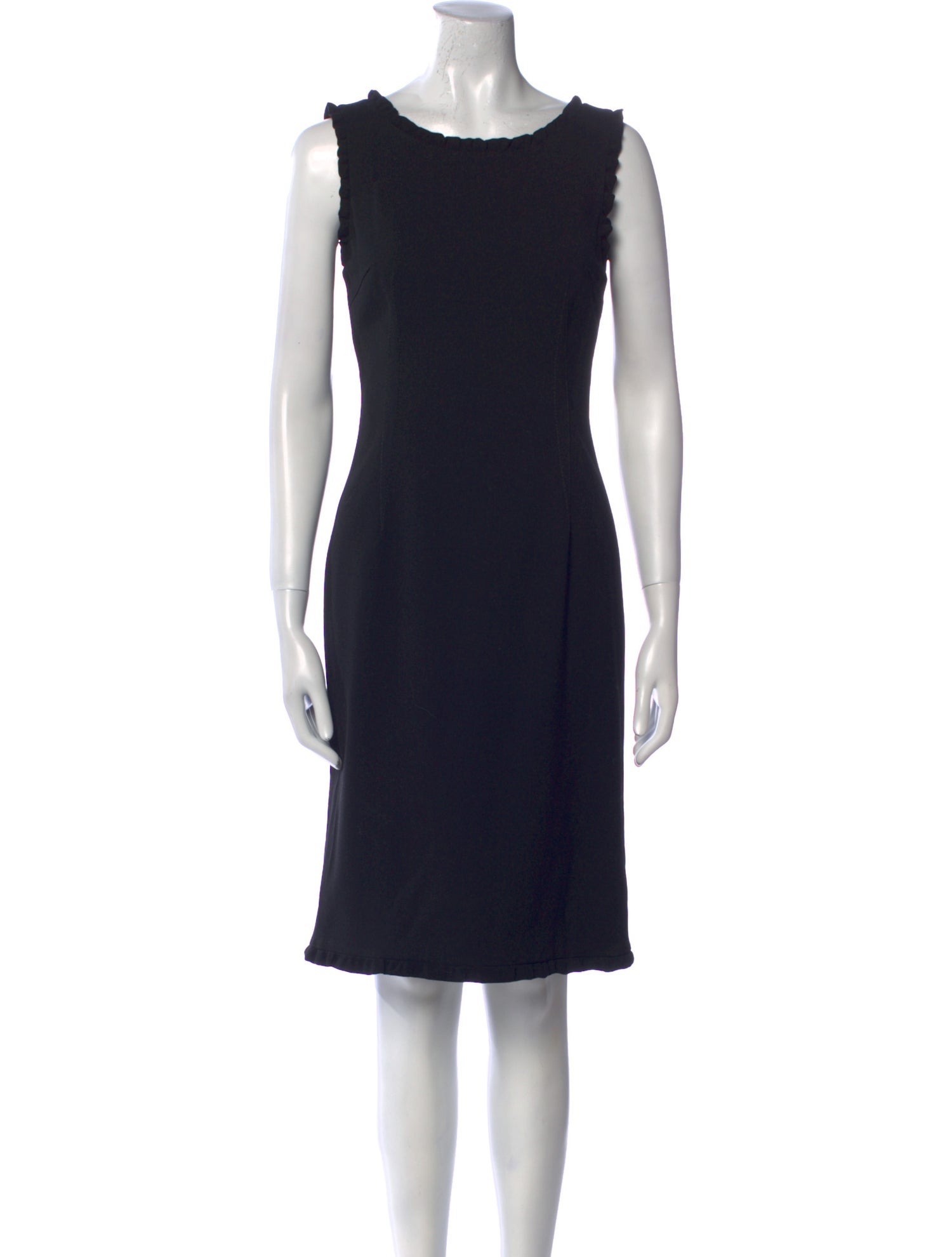 Dolce & Gabbana Virgin Wool Knee-Length Dress