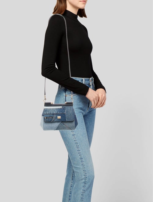 Dolce & Gabbana Denim Sicily patchwork Small