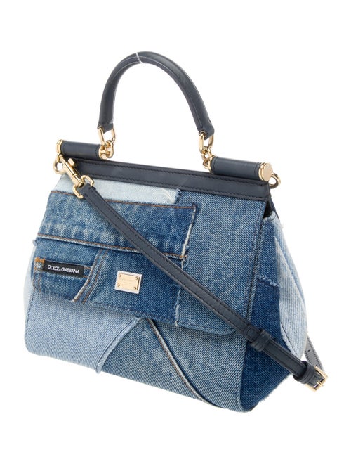 Dolce & Gabbana Denim Sicily patchwork Small