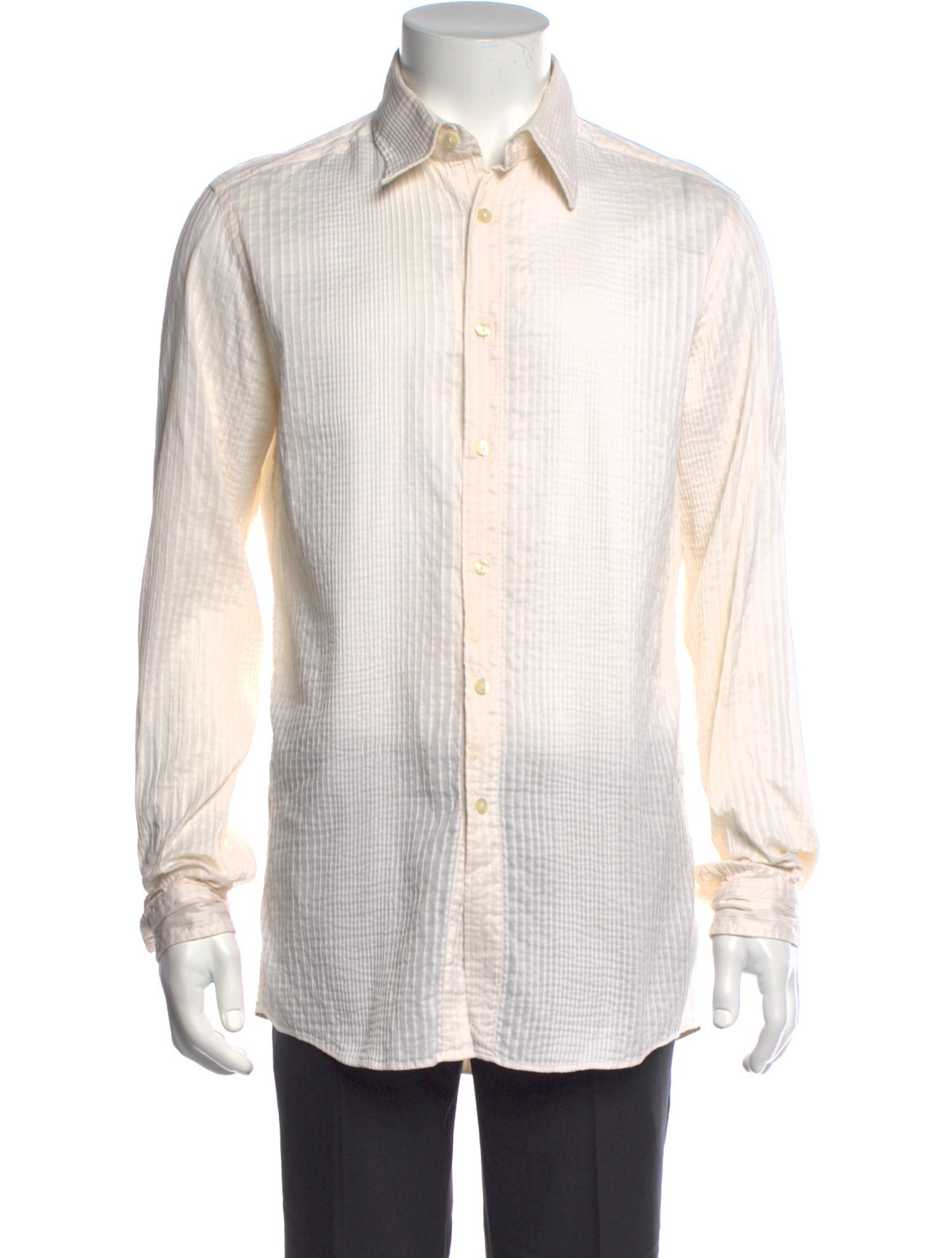 Dolce & Gabbana Striped Long Sleeve Shirt