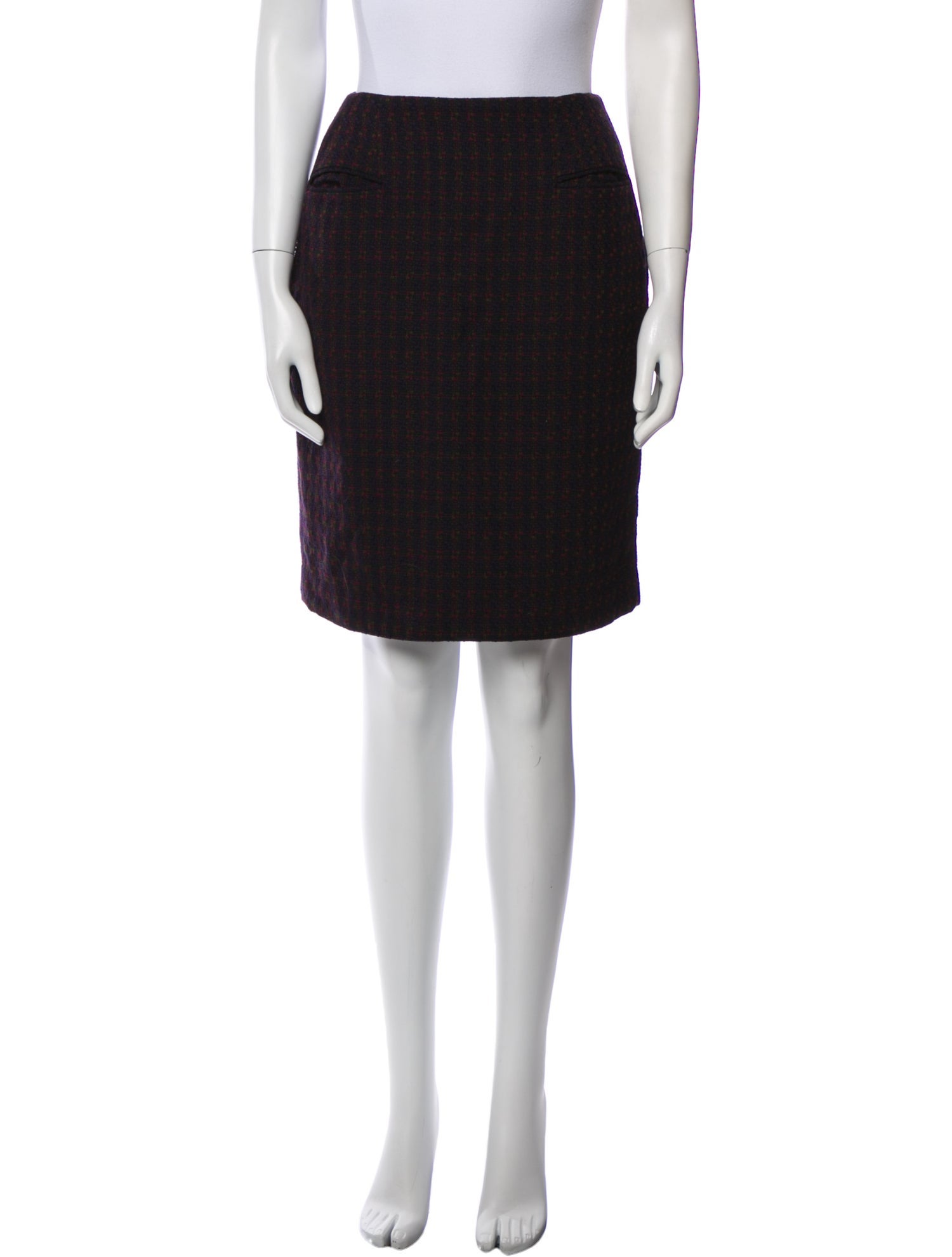 Dolce & Gabbana Wool Knee-Length Skirt