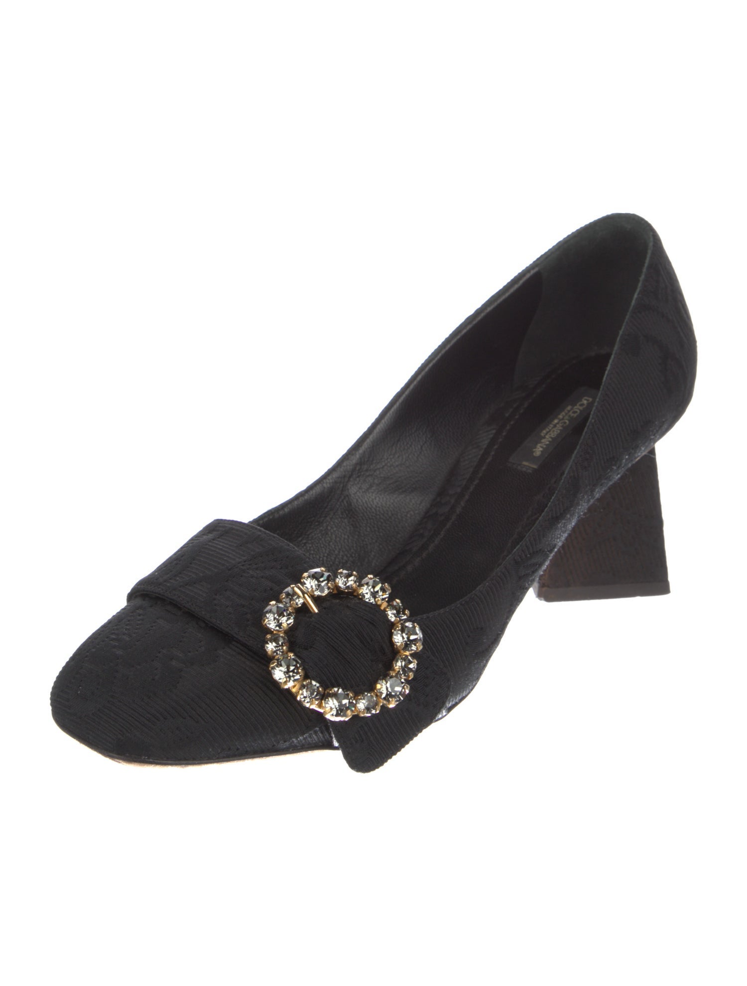 Dolce & Gabbana Crystal Embellishments Pumps