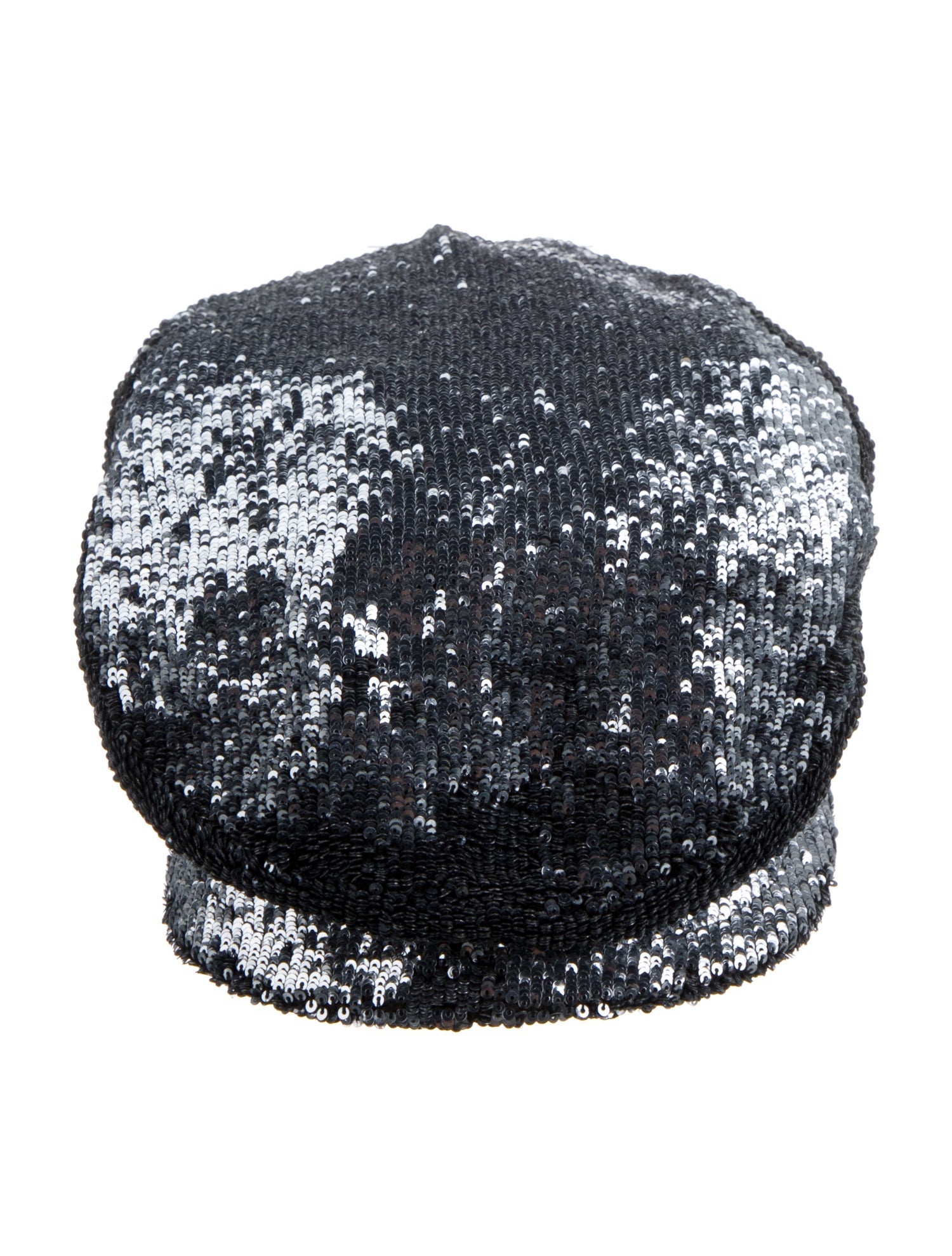 Dolce & Gabbana Vintage Sequin Newsboy Hat