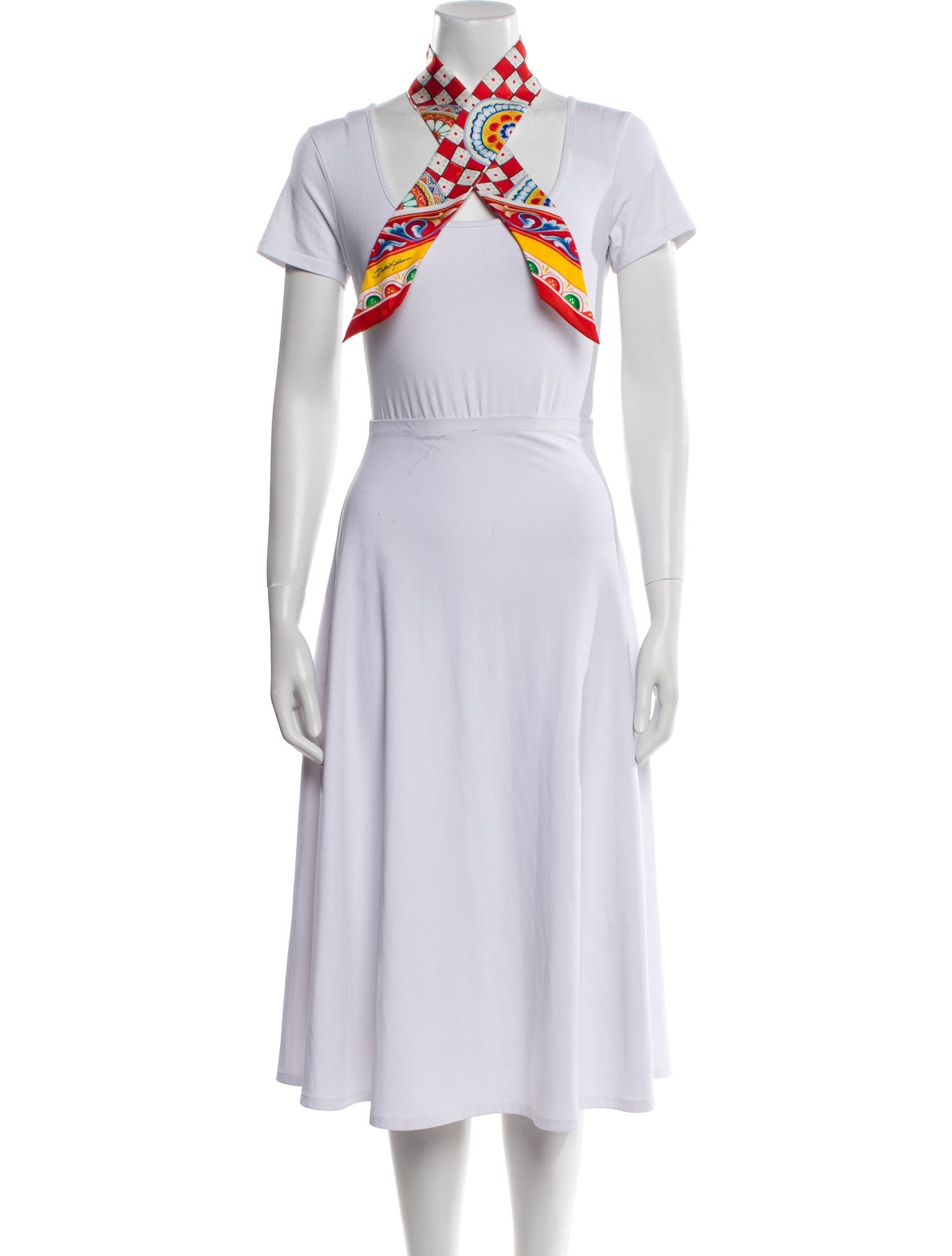 Dolce & Gabbana Twill Scarf Silk Scarf