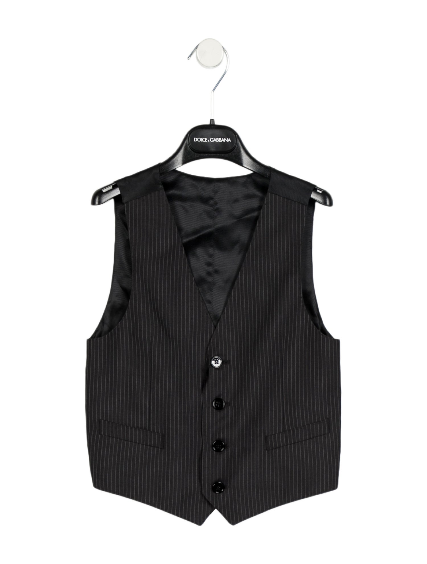 Dolce & Gabbana Boys' Striped Suit Vest w/ Tags