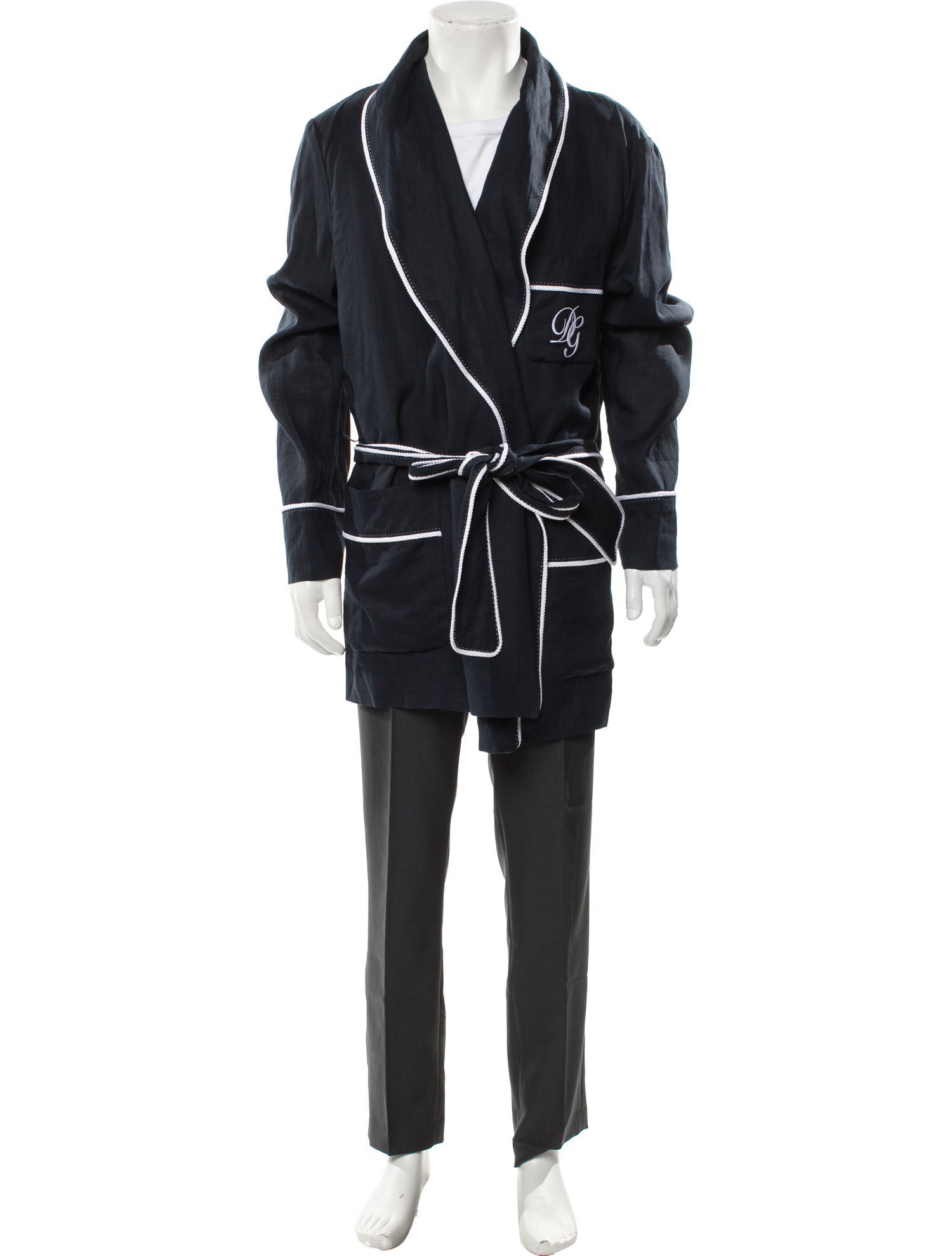 Dolce & Gabbana Linen Robe w/ Tags