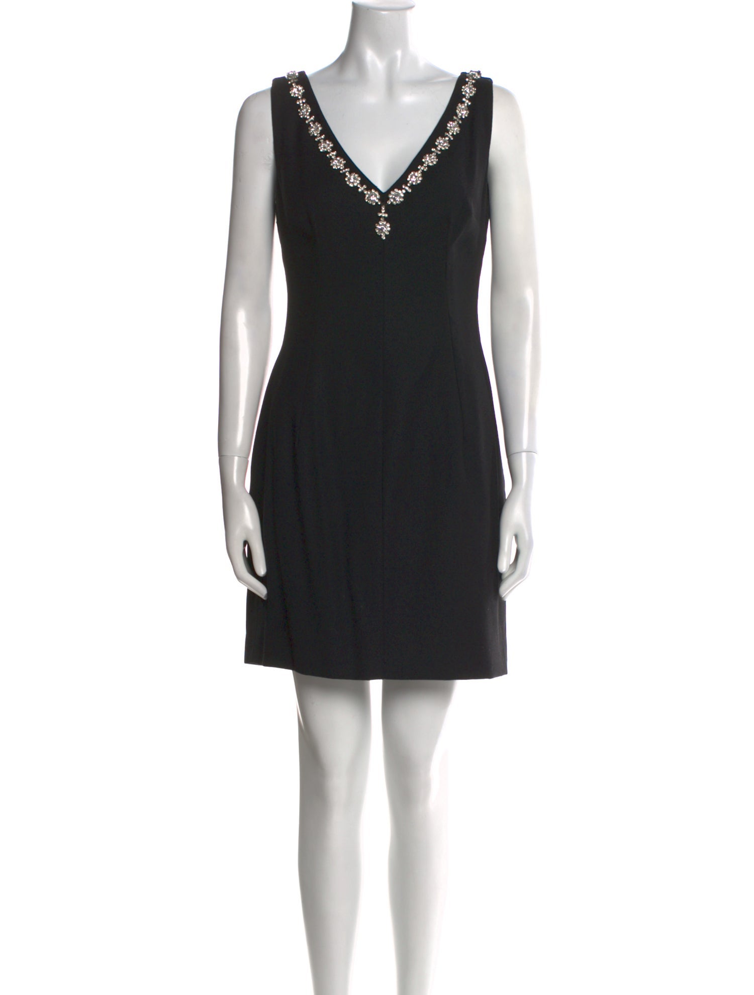 Dolce & Gabbana Virgin Wool Mini Dress